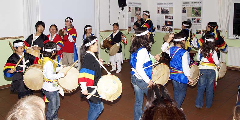 Trommelgruppe der Koreanischen Schule Bochum